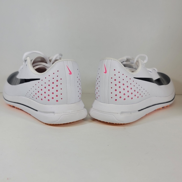 Size 8.5 Men Nike Triple Jump Elite 2 Rawdacious Track Field White Spikes AO0808 - Picture 9 of 11